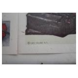 Set of 3 Framed Norman Rockwell Prints, 1972