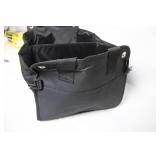 Black Collapsible Trunk Organizer with Multiple Compartments