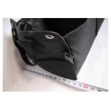 Black Collapsible Trunk Organizer with Multiple Compartments