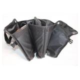 Black Collapsible Trunk Organizer with Multiple Compartments