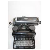Vintage Royal Typewriter with Black Enamel Finish