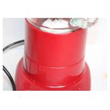 Used KitchenAid Red Blender with Glass Jar