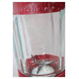 Used KitchenAid Red Blender with Glass Jar