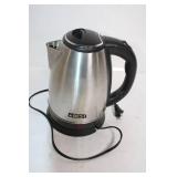 Electric Stainless Steel Kettle with Base