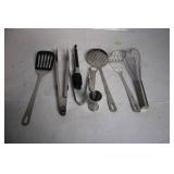 Stainless Steel Kitchenware Set with Utensils and Frying Pan