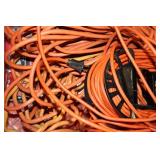 Collection of Assorted Heavy Duty Extension Cords
