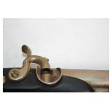 Antique Brass and Black Powder Flintlock Pistol Replica