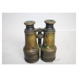 Antique Brass Binoculars with Detachable Eyepieces