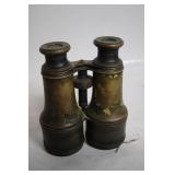 Antique Brass Binoculars with Detachable Eyepieces