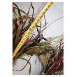 Pair of Decorative Vases with Artificial Floral Arrangements