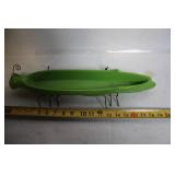 Unique Green Insect Shaped Ceramic Planter with Wire Legs