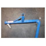 Heavy-Duty Blue Steel Dolly Frame with Casters