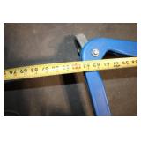 Heavy-Duty Blue Steel Dolly Frame with Casters