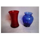 Collection of Glass Vases and Shakers