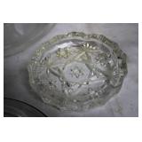 Collection of Glassware Including Mixing Bowls, Measuring Jug, and Drinking Glasses