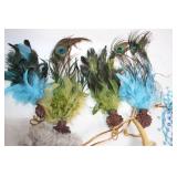 Collection of Unique Handcrafted Native American-Inspired Items