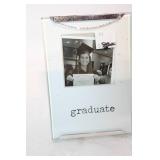 Pair of Glass Photo Frames with 