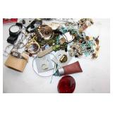 Assorted Jewelry Collection with Watches, Bracelets and More