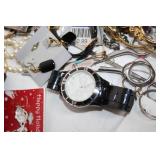 Assorted Jewelry Collection with Watches, Bracelets and More