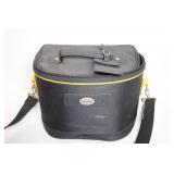 Travel Gear Black and Yellow Camera Bag with Shoulder Strap