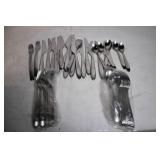 Stainless Steel Flatware Set - 48 Pieces