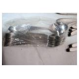 Stainless Steel Flatware Set - 48 Pieces