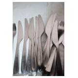 Stainless Steel Flatware Set - 48 Pieces