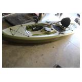 Used Lifetime Tioga Sit-On-Top Kayak with Paddle