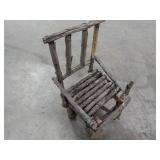 Garden Rustic Chair- 18 x 13 x 13"...