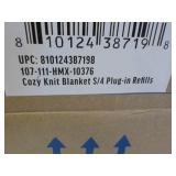 Homeworx 4 ct Cozy Knit Blanket Plu...