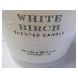 HomeworX White Birch 3 Wick Scented...