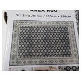 Wyatt and Ash Machine Washable 5 ft...