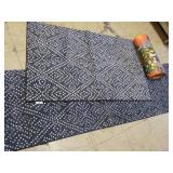 3 Rugs, 1 Kitchen Mat, 1 Runner and...