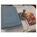 Anchor and Fish Line in a Covered T...