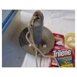 Anchor and Fish Line in a Covered T...