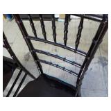 2 new Stackable Wood Chairs with Ch...