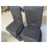 2 new Stackable Wood Chairs with Ch...