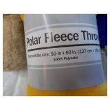 Polar Fleece Throw and Stuffed Toys...