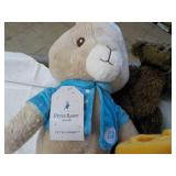 Polar Fleece Throw and Stuffed Toys...