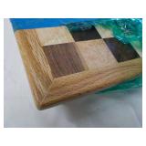 Wood Table Top Chess Board with Dra...