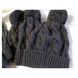 6 ct Cable Knit Hats...