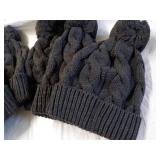 6 ct Cable Knit Hats...