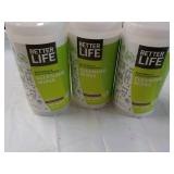 3 ct BetterLife Cleaning Wipes...