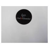 Set of 12 Chef and Sommelier White ...