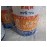 9 ct Meijer C 1000 Mg Per Serving...