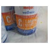 9 ct Meijer C 1000 Mg Per Serving...
