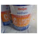 9 ct Meijer C 1000 Mg Per Serving...