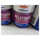 9 ct Meijer Melatonin 120 tablets e...