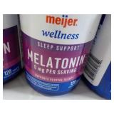 9 ct Meijer Melatonin 120 tablets e...