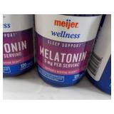 9 ct Meijer Melatonin 120 tablets e...